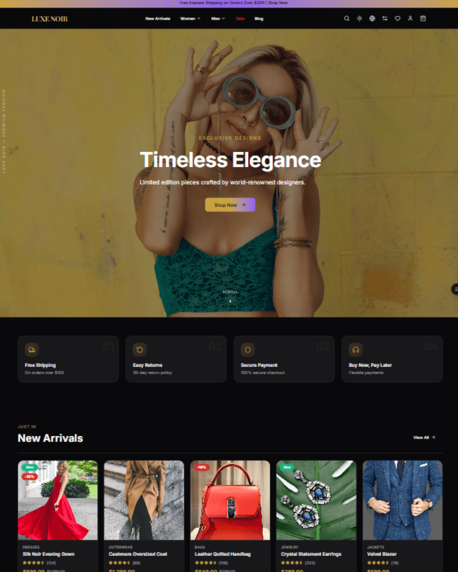 LUXENOIR - E-Commerce